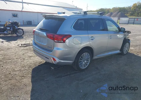 2019 Mitsubishi Outlander Phev Sel from USA, damaged, VIN JA4J24A59KZ037380
